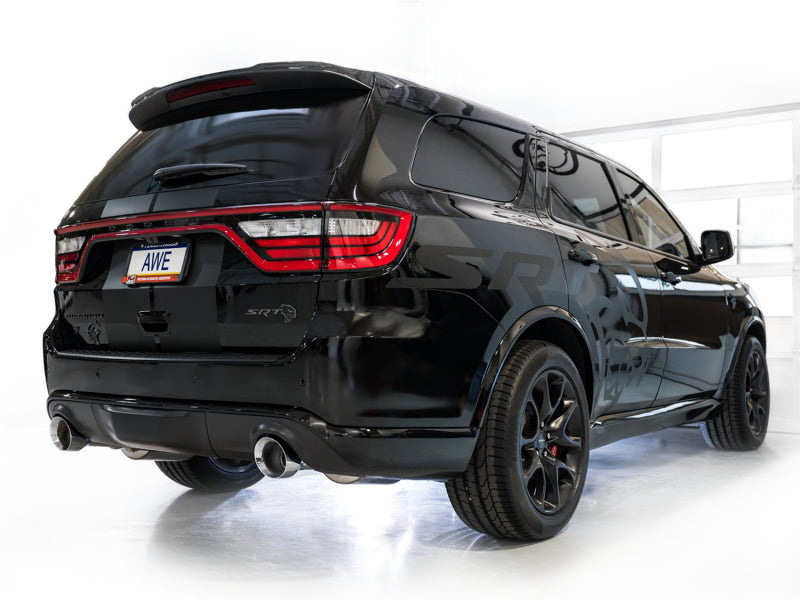AWE Tuning 18-23 Dodge Durango SRT & Hellcat Touring Edition Exhaust - Chrome Silver Tips - awdtuningtx