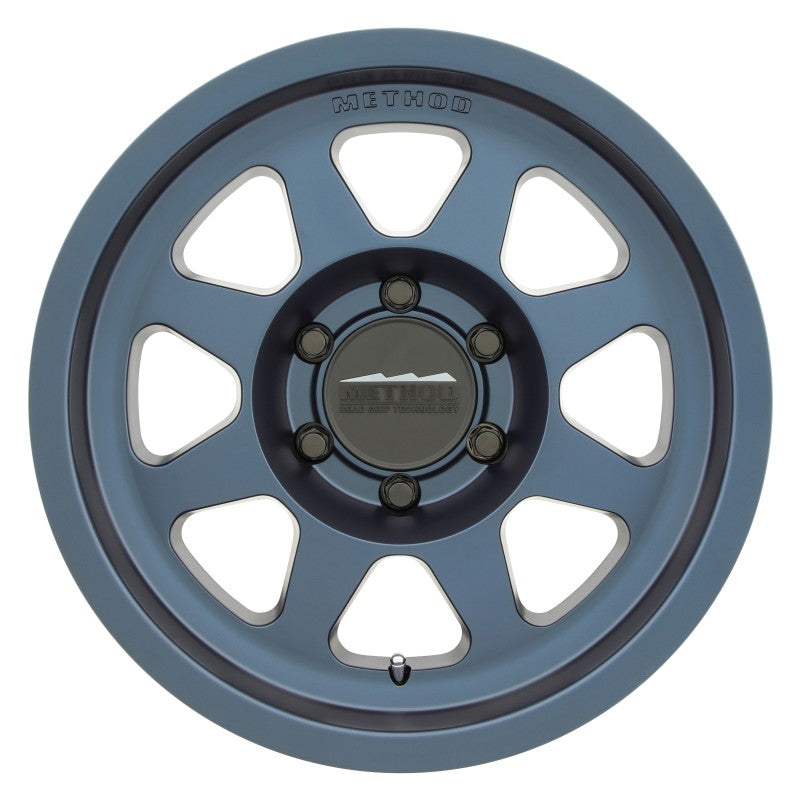 Method MR701 17x8.5 0mm Offset 6x5.5 106.25mm CB Bahia Blue Wheel - awdtuningtx