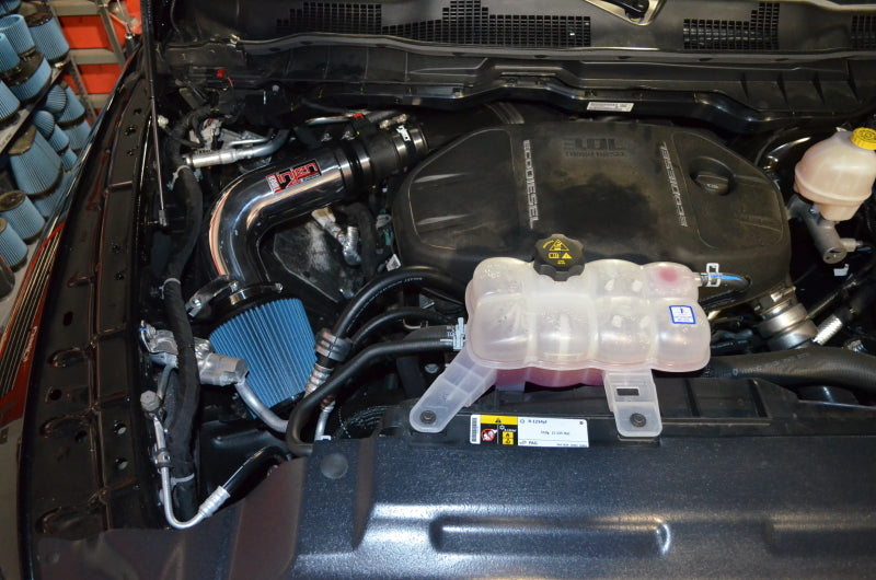 Injen 14-18 Dodge Ram 3.0L V6 Wrinkle Black Power-Flow Short Ram Intake - awdtuningtx