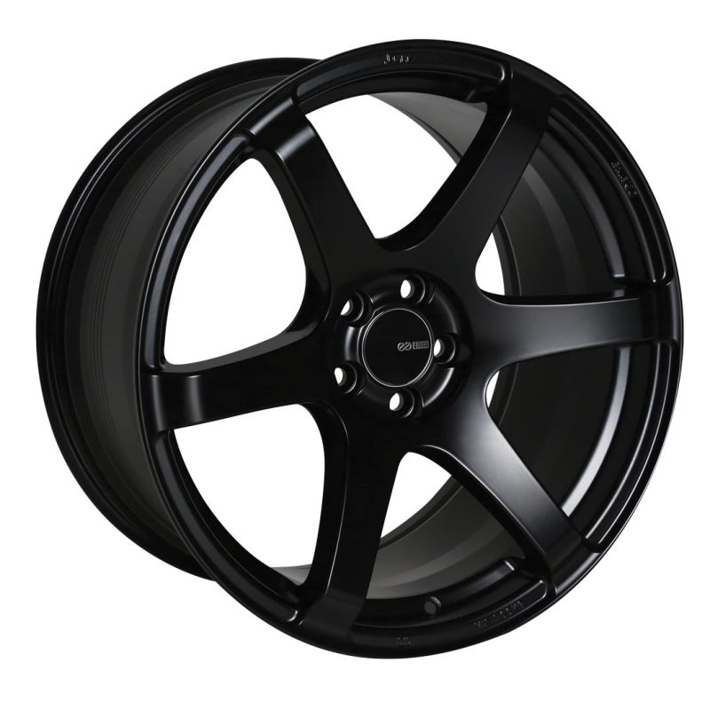 Enkei T6S 18x8.5 50mm Offset 5x114.3 Bolt Pattern 72.6 Bore Matte Black Wheel - awdtuningtx