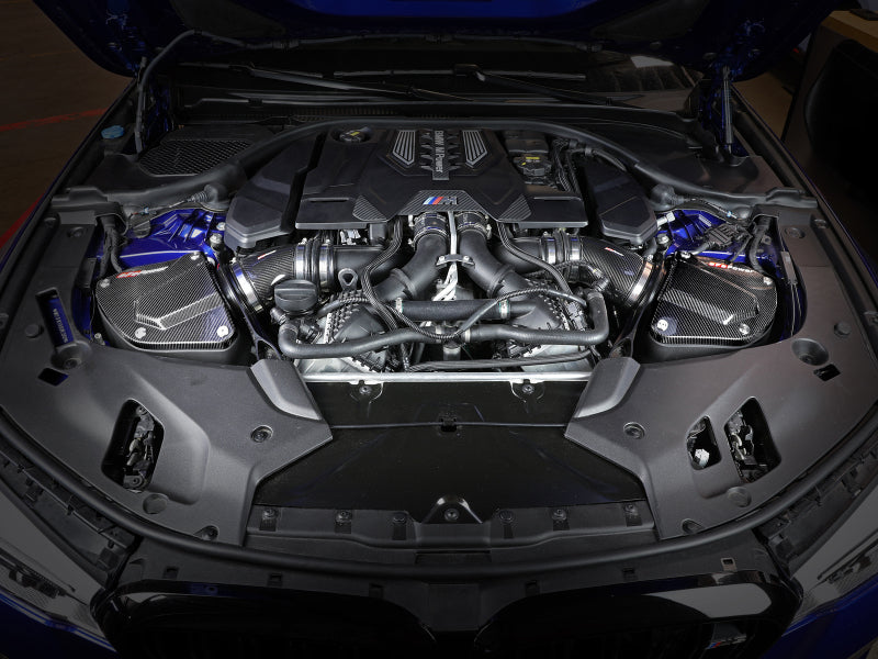 aFe Momentum Black Series Carbon Fiber Pro 5R Air Intake System BMW M5 (F90) 18-19 - awdtuningtx