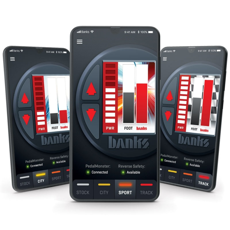 Banks Power Pedal Monster Kit w/iDash 1.8 DataMonster - TE Connectivity MT2 - 6 Way - awdtuningtx
