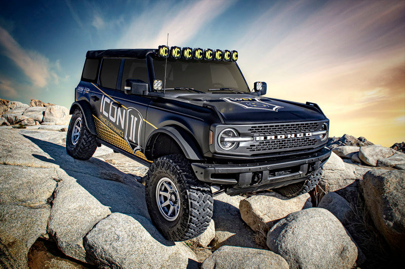 ICON 21-23 Ford Bronco Rear 2.5 VS IR Coilover Kit Heavy Rate Spring - awdtuningtx