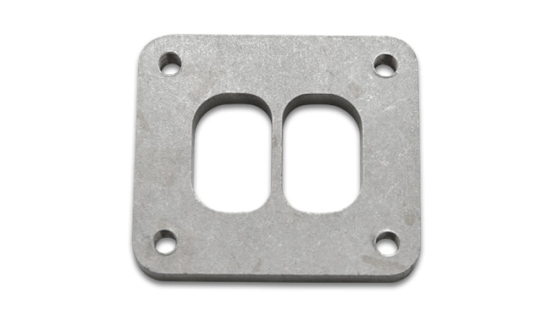 Vibrant Divided Turbo Inlet Flange for Borg Warner S-Series Divided T4 - 304 Stainless Steel - awdtuningtx