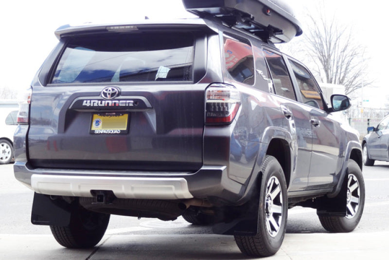 Rally Armor 12-20 Toyota 4Runner Black UR Mud Flap w/ Red Logo - awdtuningtx