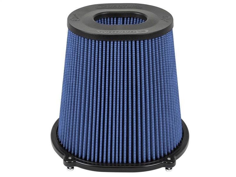aFe Quantum Pro-5 R Air Filter Inverted Top - 5in Flange x 9in Height - Oiled P5R - awdtuningtx