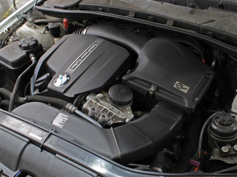 aFe MagnumFORCE Intake System Cover, Black, 11-13 BMW 335i/xi E9x 3.0L N55 (t) - awdtuningtx