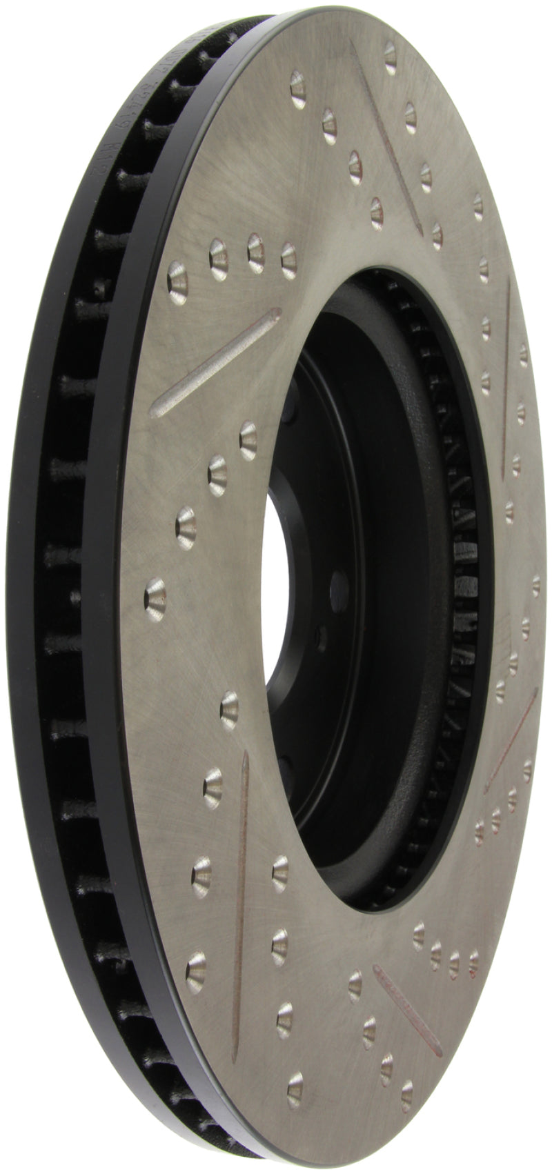 StopTech Slotted & Drilled Sport Brake Rotor Front Right 13 Honda Accord Sport - awdtuningtx