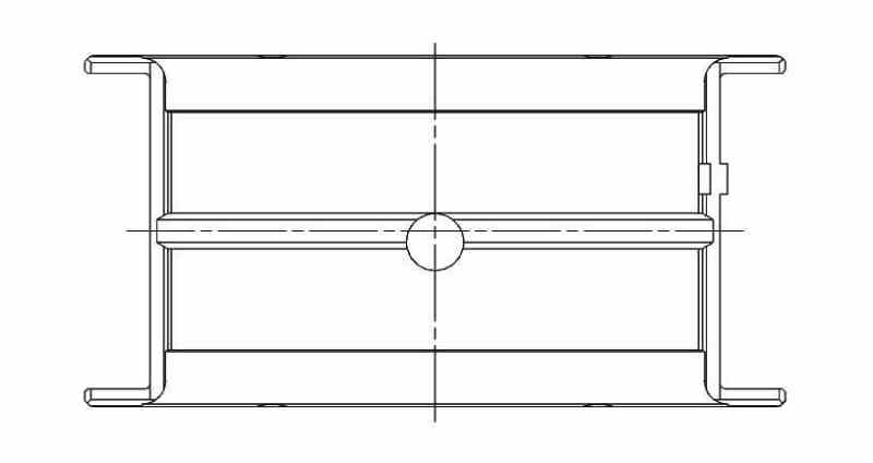 ACL Chevrolet V8 396/402/427/454 Race Series Standard Size Main Bearing Set with Extra Oil Clearance - awdtuningtx