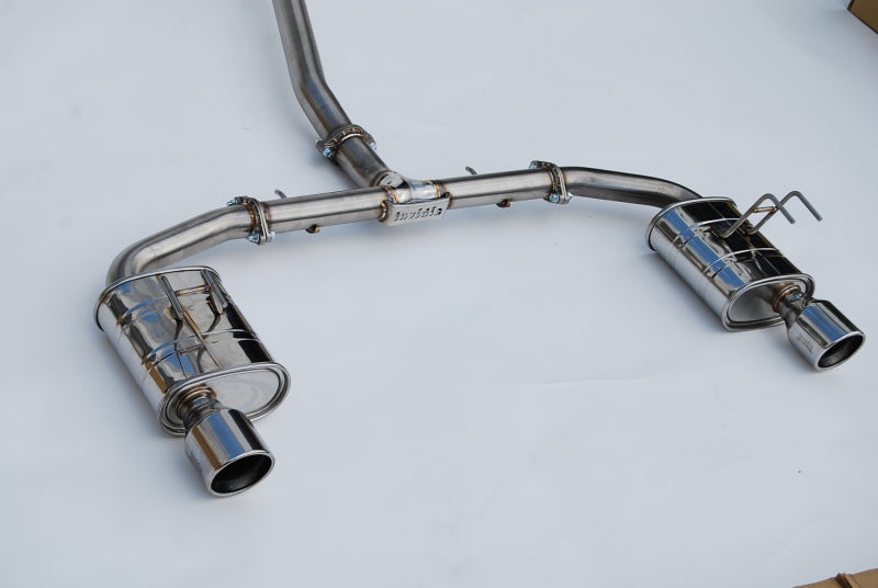 Invidia 2022+ Honda Civic Si (1.5T) 70mm Q300 Cat Back Exhaust - Rolled SS Tips - awdtuningtx