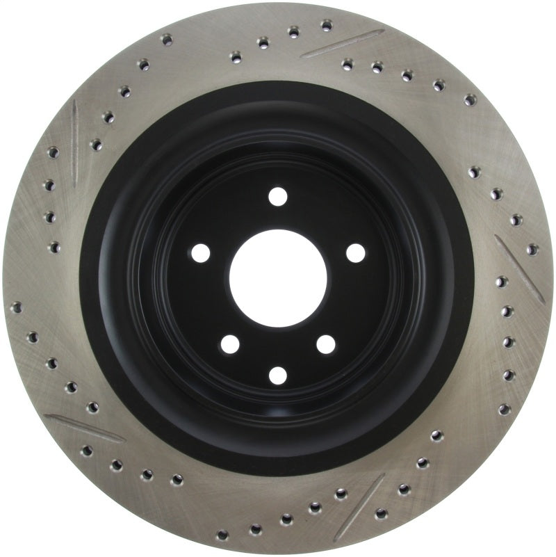 StopTech Infiniti G37 / Nissan 370Z SportStop Slotted & Drilled Rear Left Rotor - awdtuningtx