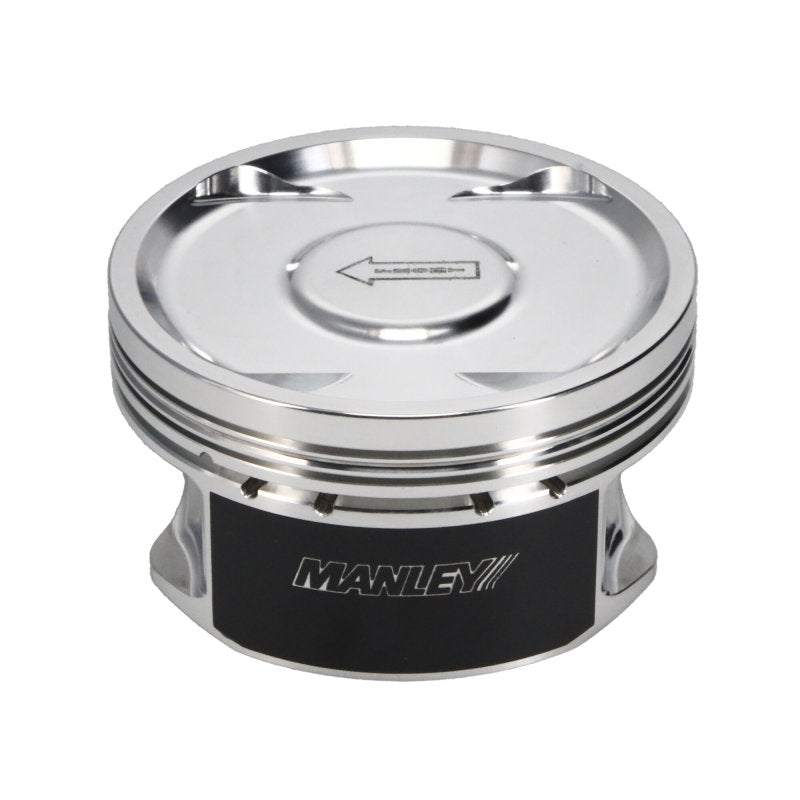Manley Subaru EJ257 100.25mm Bore +.75mm Over Size Bore 8.5:1 CR Dish Piston Set with Rings - awdtuningtx