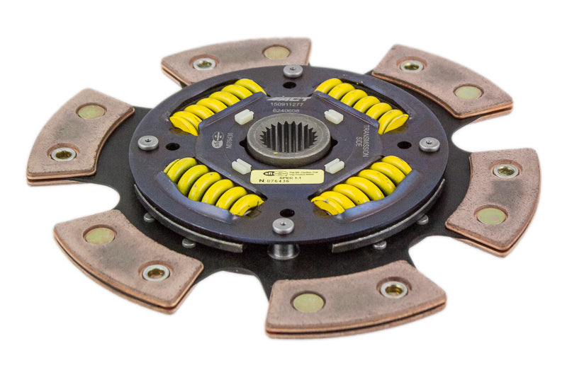 ACT 2003 Mitsubishi Lancer 6 Pad Sprung Race Disc - awdtuningtx
