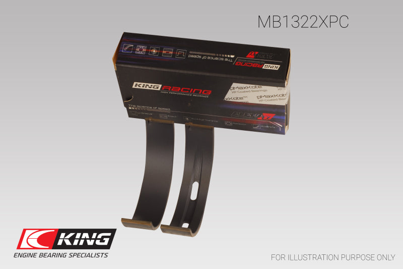 King Vw V8/V10 R8/RS6/Huracan (Size 0.25) pMaxKote Coated Main Bearing Set - awdtuningtx
