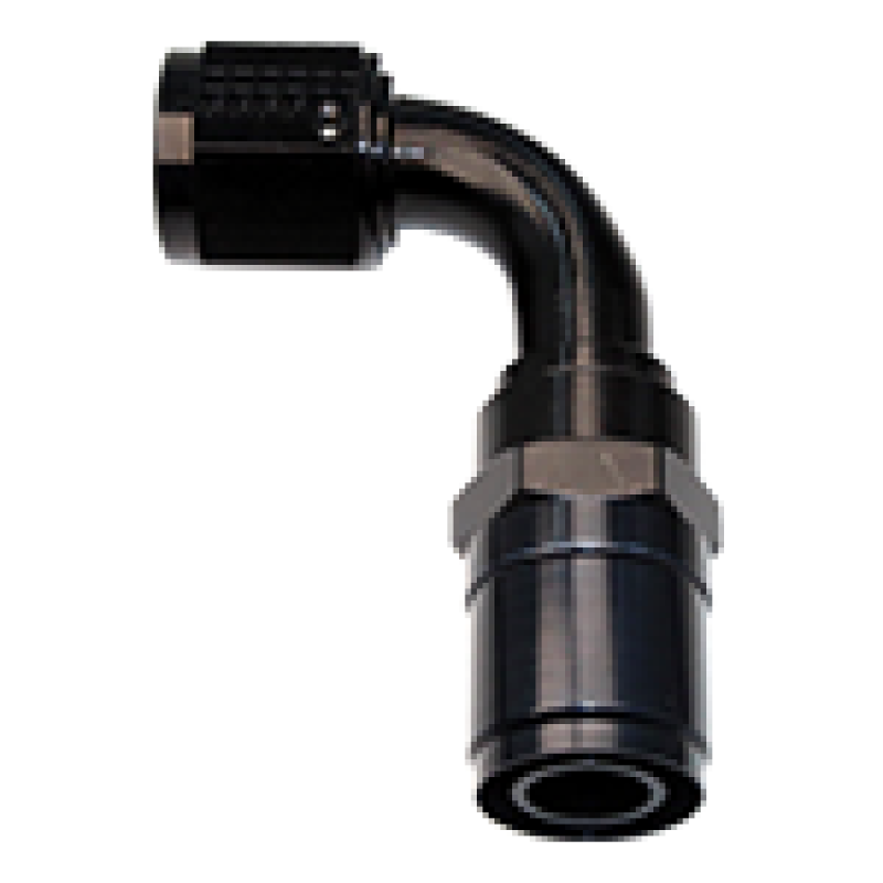 Fragola -4AN Race-Rite Crimp-On Hose End 90 Degree - awdtuningtx