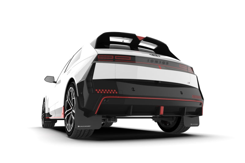 Rally Armor 2025 Hyundai Ioniq 5 N Black Mud Flap w/ Red Logo - awdtuningtx