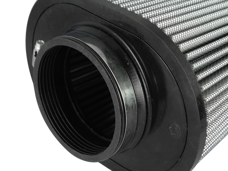 aFe MagnumFLOW Pro Dry S Air Filters 4F x (9x6-1/2)B x (6-3/4x5-1/2)T (INV) x 6-1/8 H in - awdtuningtx