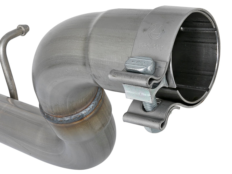aFe MACH Force-Xp Axle-Back Exhaust System w/Polished Tip 18-20 Jeep Wrangler L4-2.0T / V6-3.6L - awdtuningtx