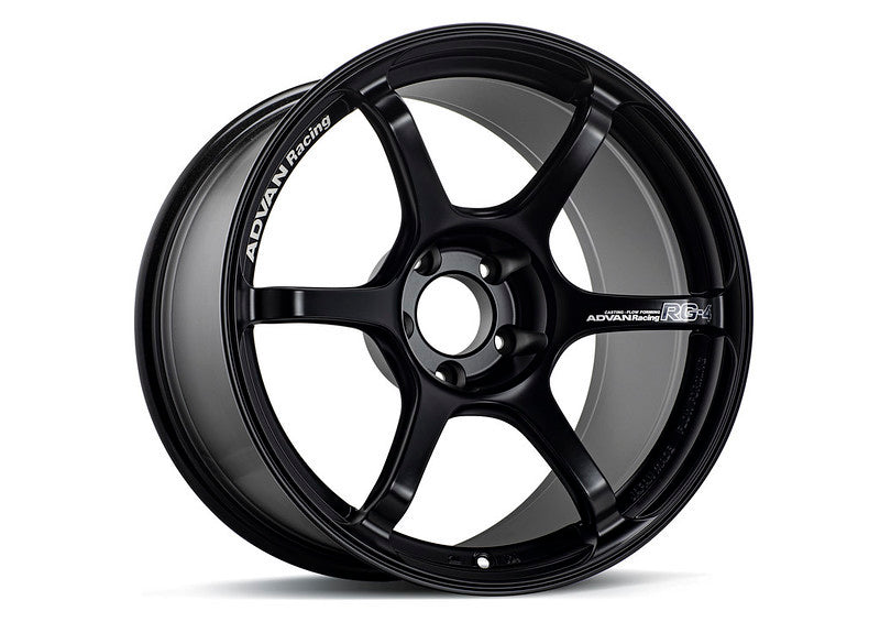 Advan RG-4 18x9 +35 5-114.3 Semi Gloss Black Wheel - awdtuningtx