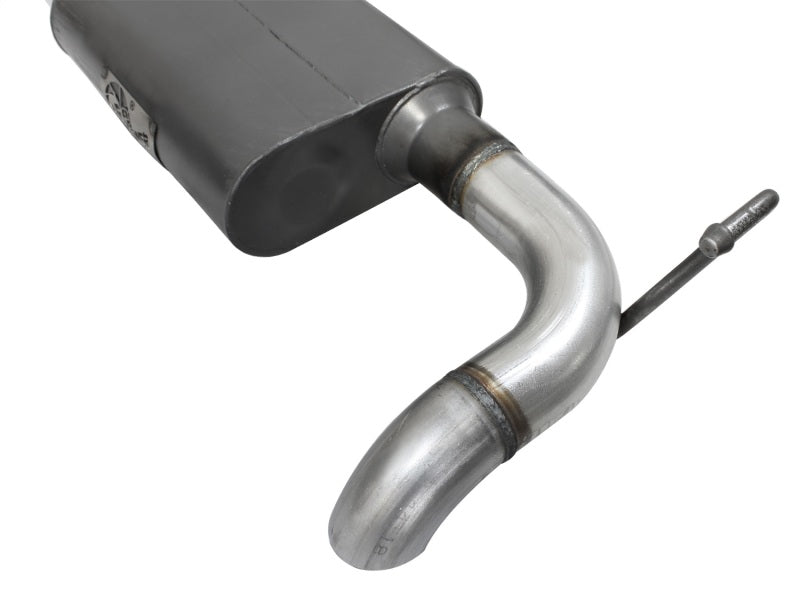 aFe Scorpion Exhaust System Cat Back 2.5in Aluminized Hi-Tuck 07-18 Jeep Wrangler JK V6 3.6/3.8L - awdtuningtx