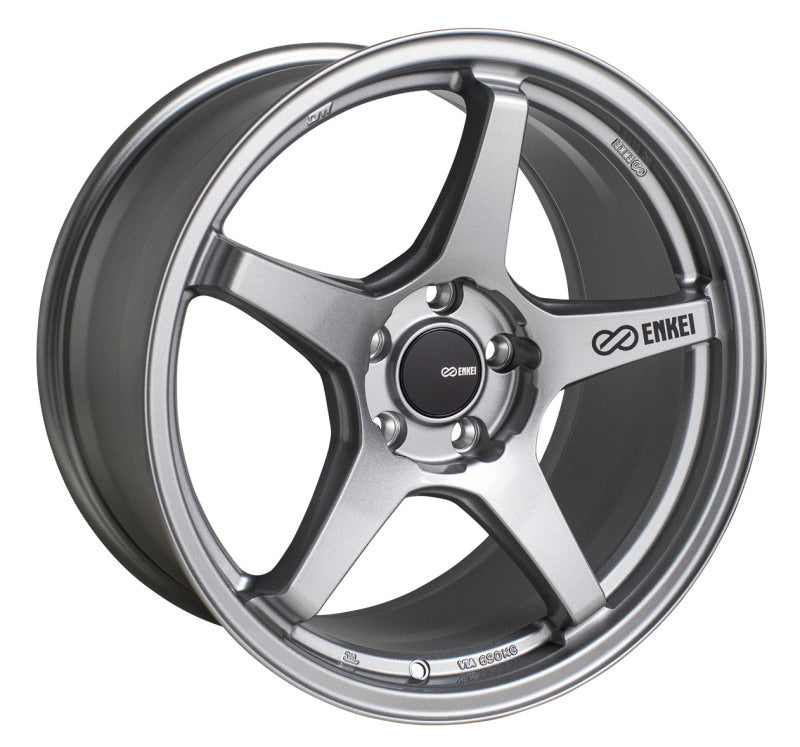Enkei TS-5 17x8 5x100 45mm Offset 72.6mm Bore Storm Grey - awdtuningtx