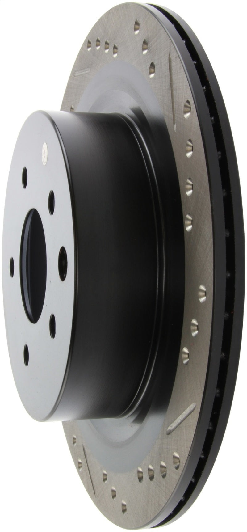 StopTech 06-07 350Z / 05-07 G35 / 06-07 G35X SportStop Slotted & Drilled Rear Left Rotor - awdtuningtx