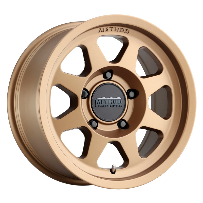 Method MR701 17x8.5 0mm Offset 5x150 110.5mm CB Method Bronze Wheel - awdtuningtx