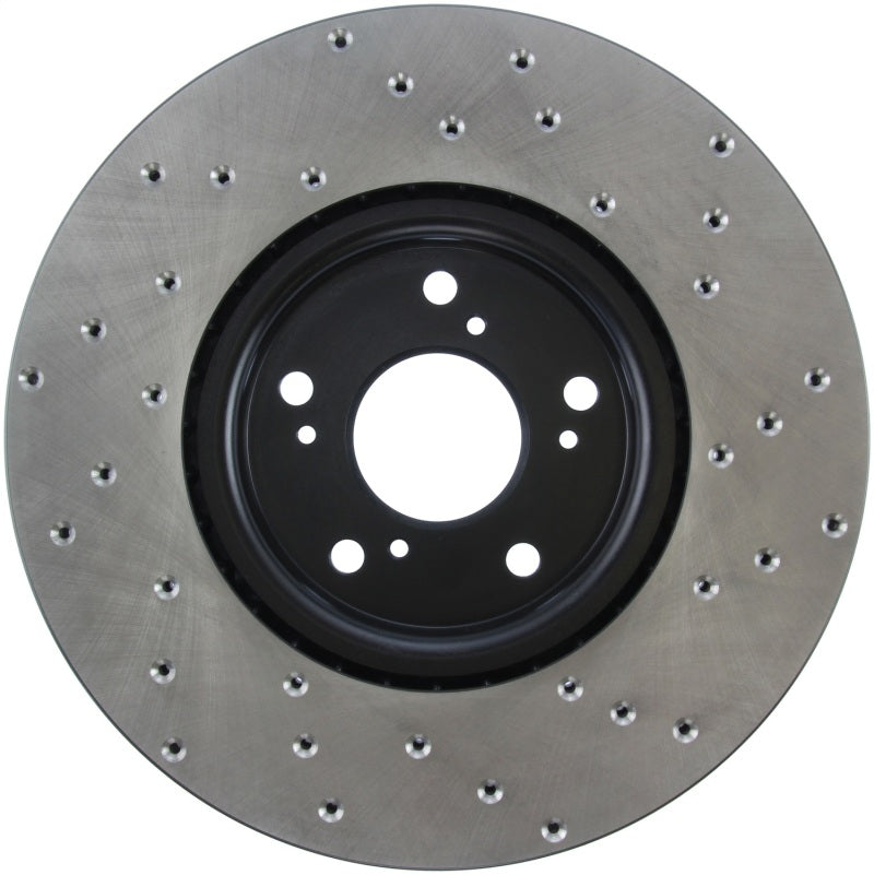 StopTech 04-08 Acura TL/TL-S Brembo Drilled Right Front Rotor - awdtuningtx