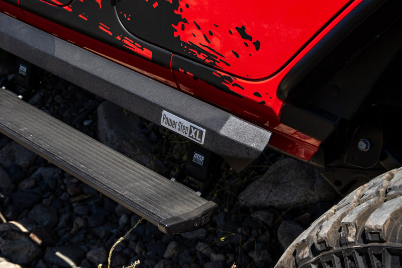 AMP Research 2007-2018 Jeep Wrangler (JK) 2 Door PowerStep XL - Black (Non Plug N Play) - awdtuningtx