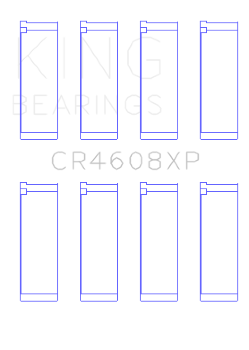 King Toyota 2ZZ-GE Connecting Rod Bearing Set - awdtuningtx