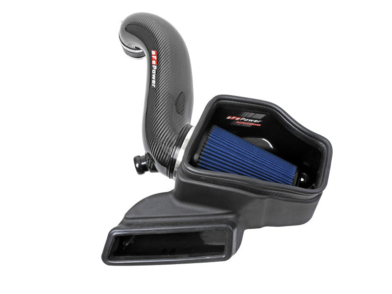 aFe 15-19 VW Golf R (MKVII) L4-2.0L (t) Track Series Carbon Fiber Intake System w/ Pro 5R Filter - awdtuningtx