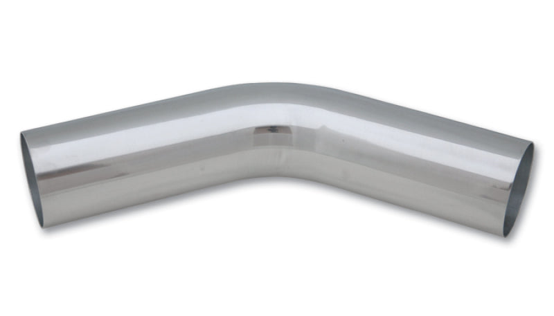 Vibrant 3.25in O.D. Universal Aluminum Tubing (45 Degree) 3.25in CLR 5in Leg Length - awdtuningtx