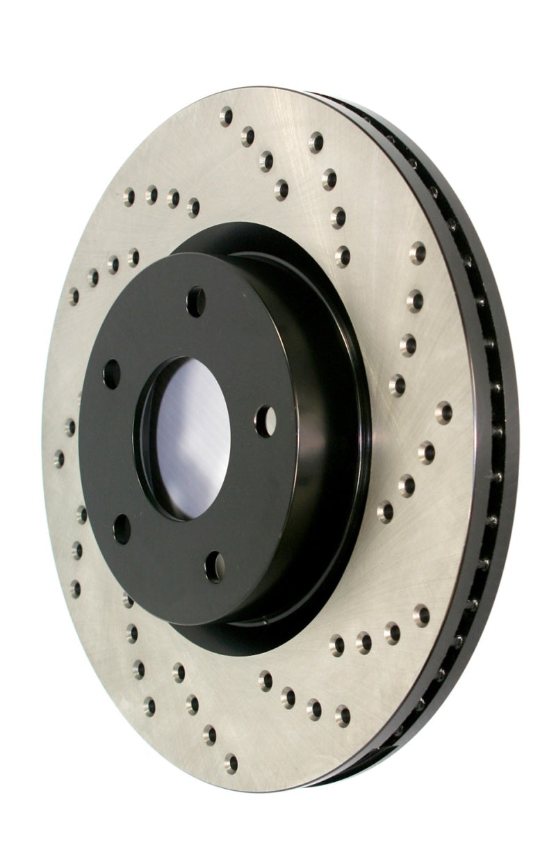 StopTech 04-08 Acura TL/TL-S Brembo Drilled Right Front Rotor - awdtuningtx