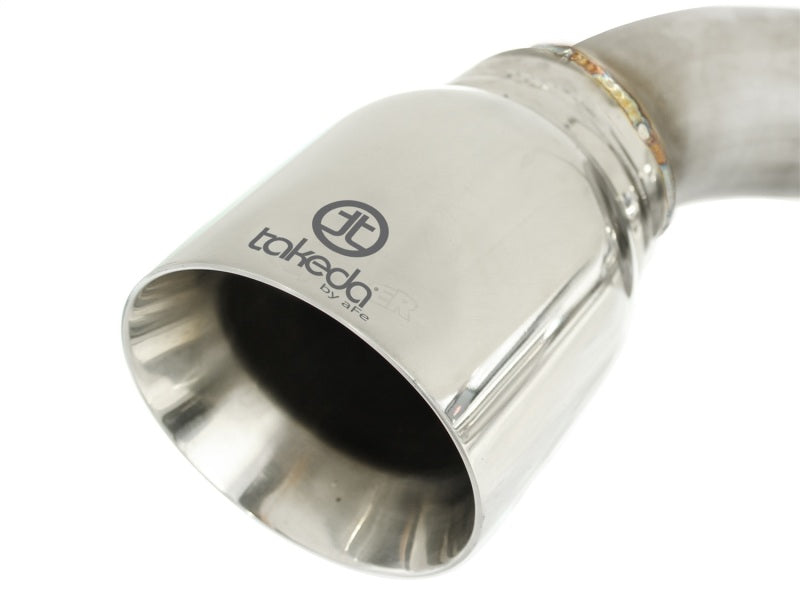 aFe Takeda 2.5inch SS Exhaust Cat-Back 09-13 Nissan 370Z V6 3.7L Polished Tips - awdtuningtx