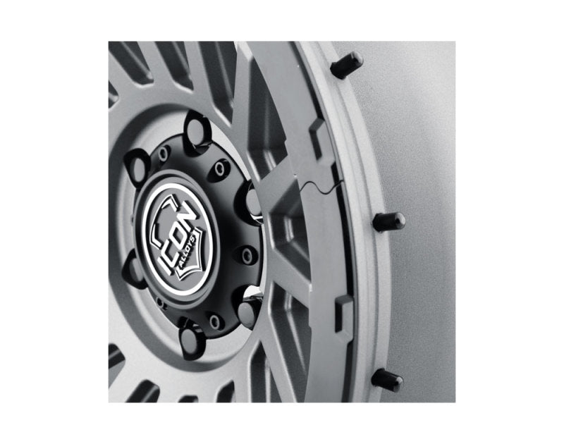 ICON Recon Pro 17x8.5 6x5.5 0mm Offset 4.75in BS 106.1mm Bore Charcoal Wheel - awdtuningtx