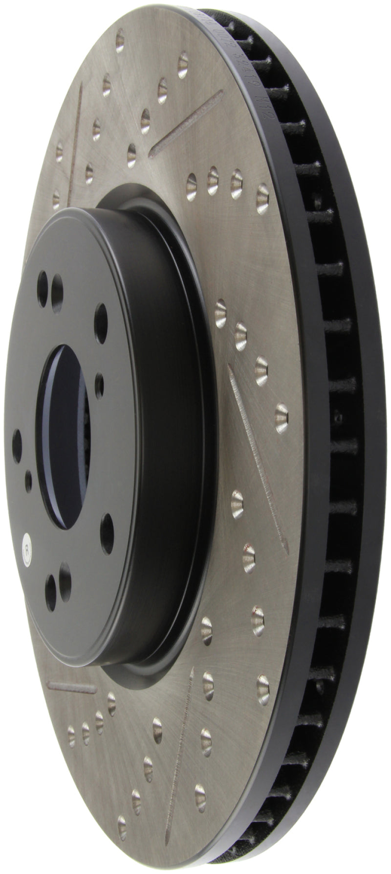 StopTech Slotted & Drilled Sport Brake Rotor Front Right 13 Honda Accord Sport - awdtuningtx