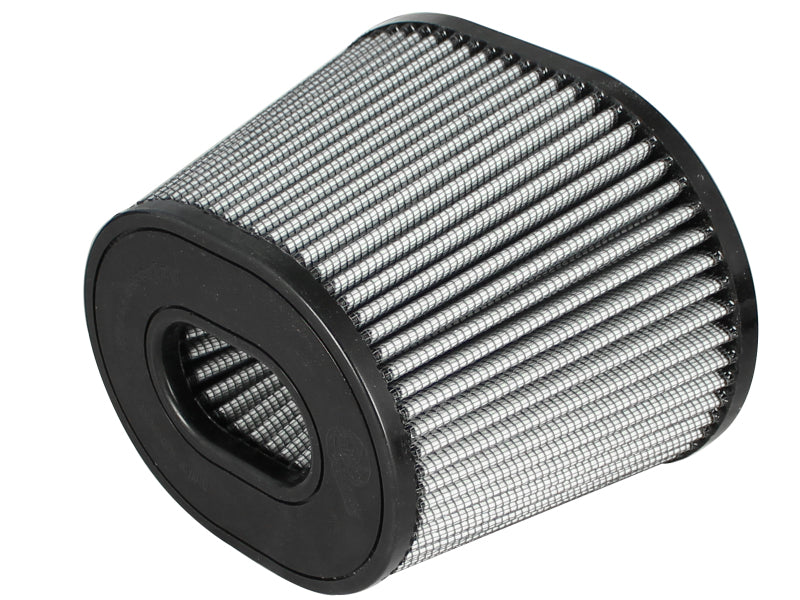 aFe MagnumFLOW Pro Dry S Air Filters 4F x (9x6-1/2)B x (6-3/4x5-1/2)T (INV) x 6-1/8 H in - awdtuningtx