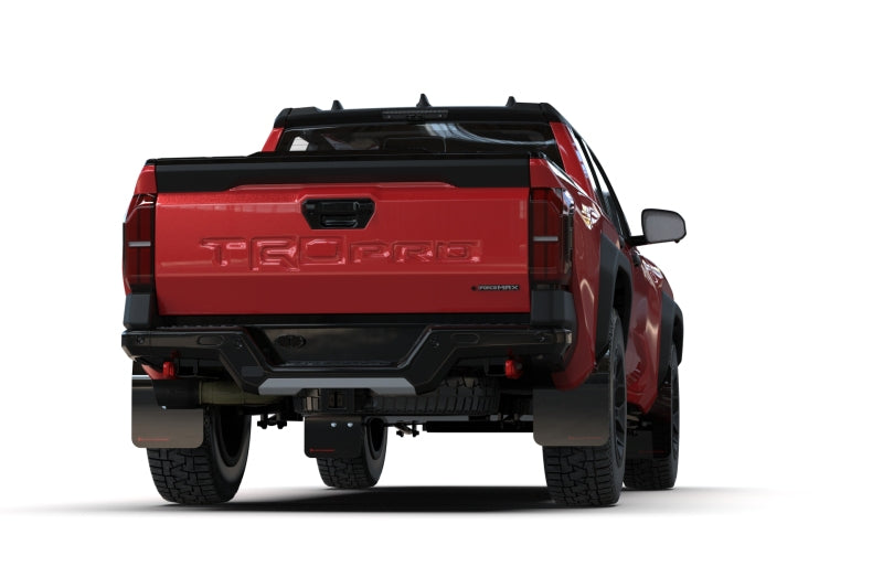Rally Armor 2024 Toyota Tacoma Black UR Mud Flap w/ Red Logo - awdtuningtx