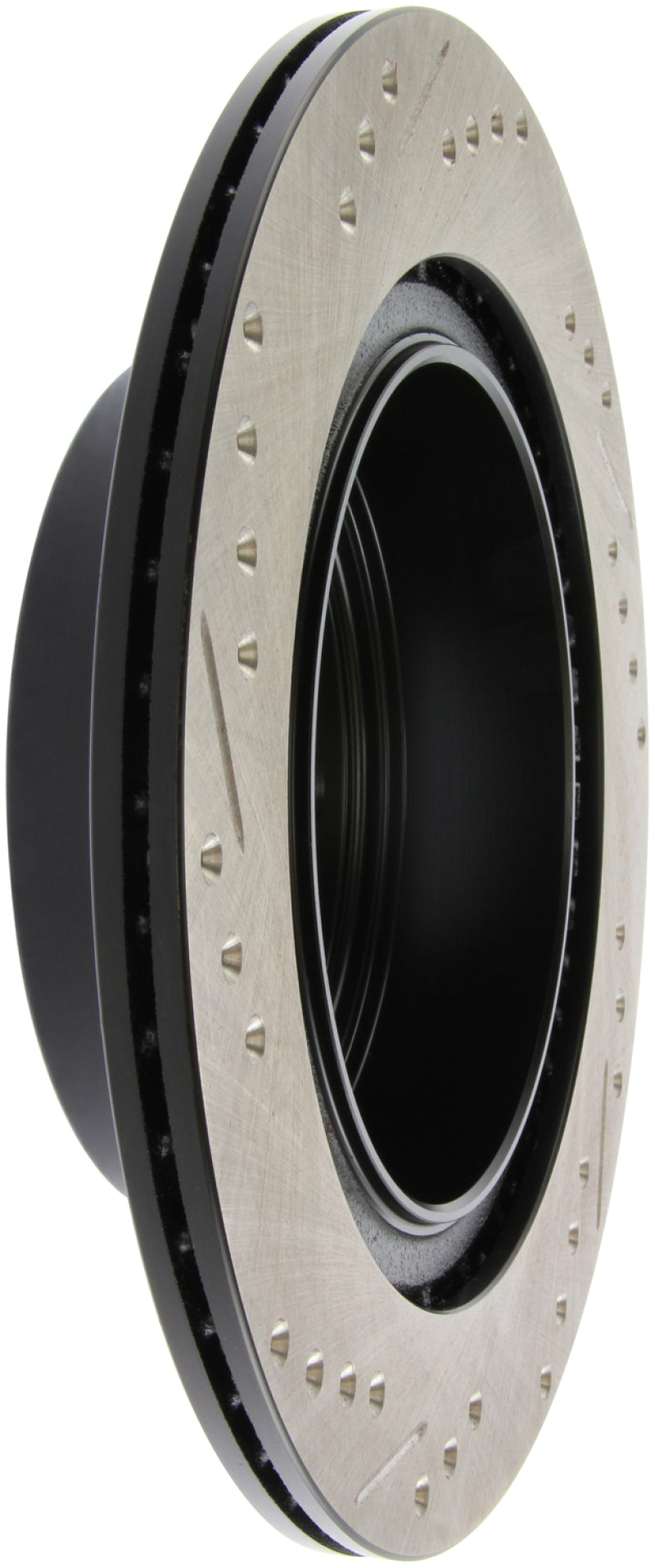 StopTech 06-07 350Z / 05-07 G35 / 06-07 G35X SportStop Slotted & Drilled Rear Left Rotor - awdtuningtx