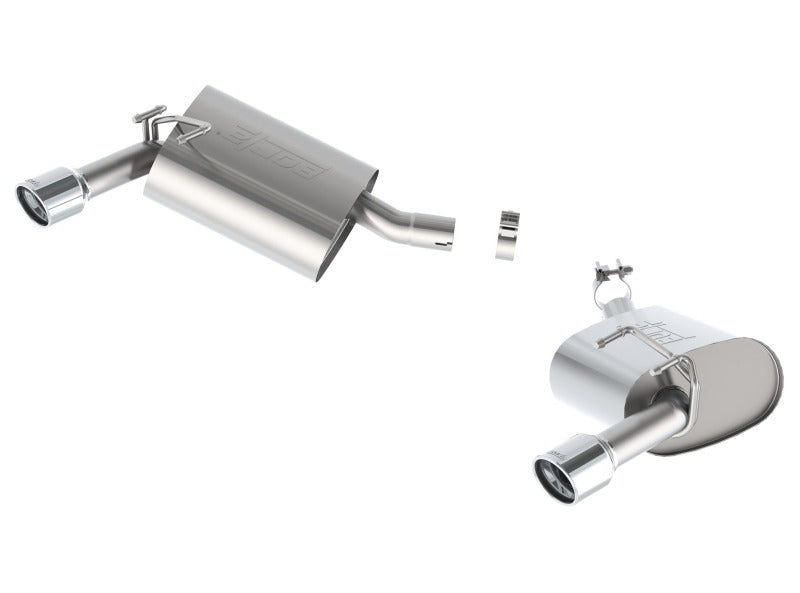 Borla 14-15 Chevy Camaro 3.6L V6 RWD Single Split Rr Exit Touring Exhaust (rear section only) - awdtuningtx