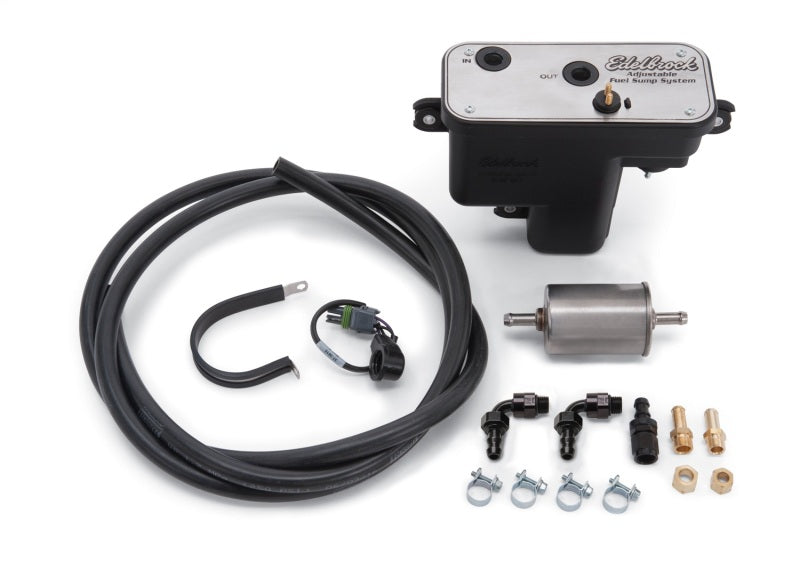 Edelbrock Fuel System Universal Fuel Sump Module Adjustable 255 LPH - awdtuningtx