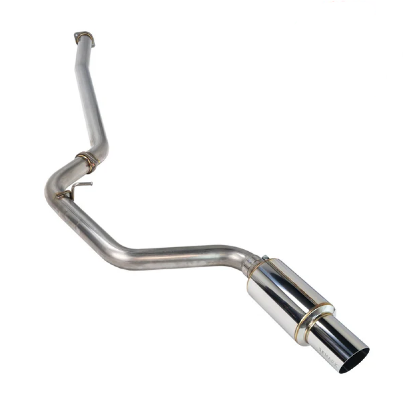 Remark 08-14 Subaru WRX / STI Hatch Cat-Back Exhaust R1 Spec Single Exit Stainless Steel - awdtuningtx