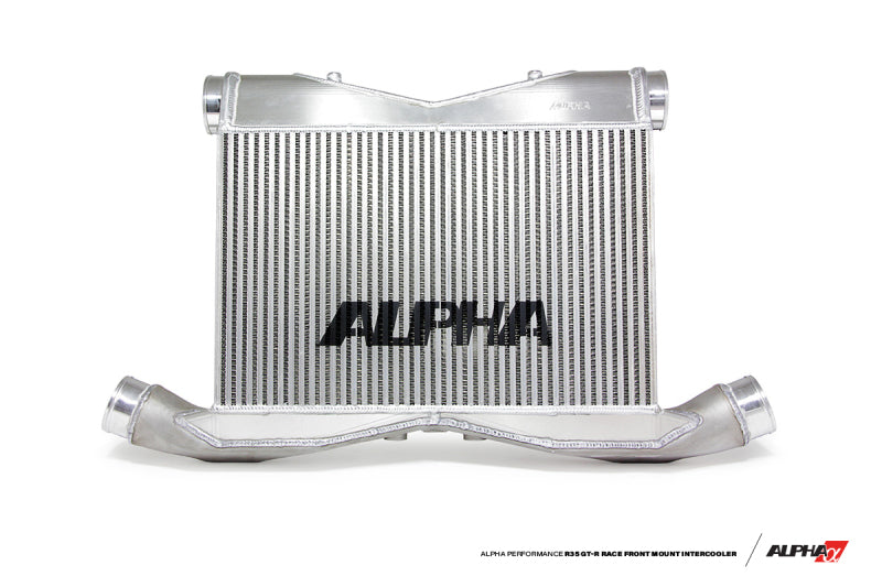 AMS Performance 09-23 Nissan GT-R Alpha Race Front Mount Intercooler w/Logo - awdtuningtx