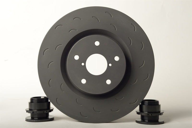 Hawk Talon 2005 Saab 9-2X Aero Slotted-Only Front Brake Rotor Set - awdtuningtx