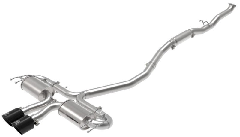 aFe Takeda 3in 304 SS Cat-Back Exhaust System w/Black Tips 17-20 Honda Civic Sport L4-1.5L (t) - awdtuningtx