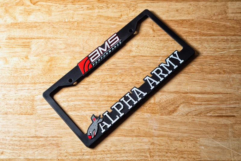 AMS Performance AMS / Alpha Army License Plate Frame - awdtuningtx