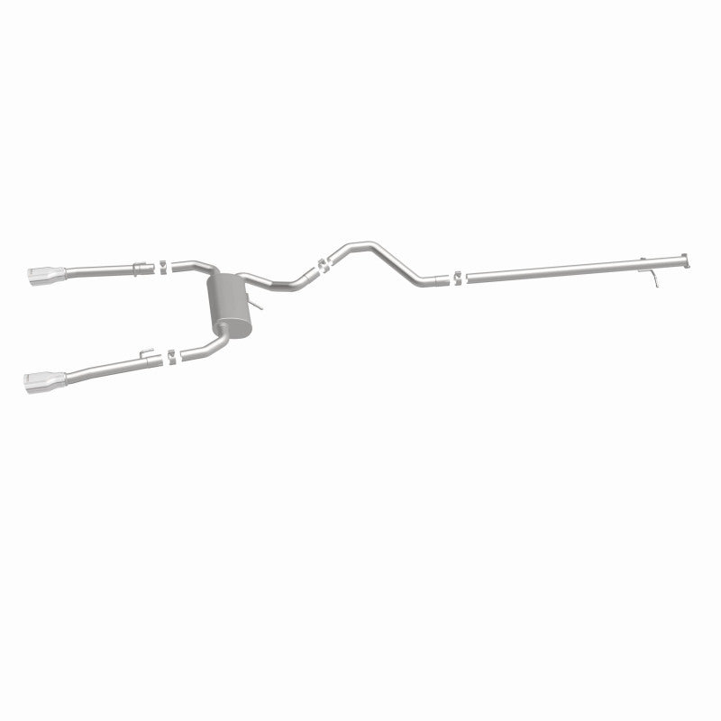 MagnaFlow 13 Dodge Dart L4 1.4L T/C Dual Split Rear Exit Stainless Cat Back Perf Exhaust - awdtuningtx