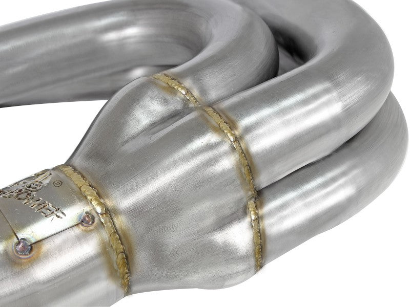 aFe 12-17 Toyota 86 / FRS / BRZ Twisted Steel 304 Stainless Steel Long Tube Header w/ Cat - awdtuningtx