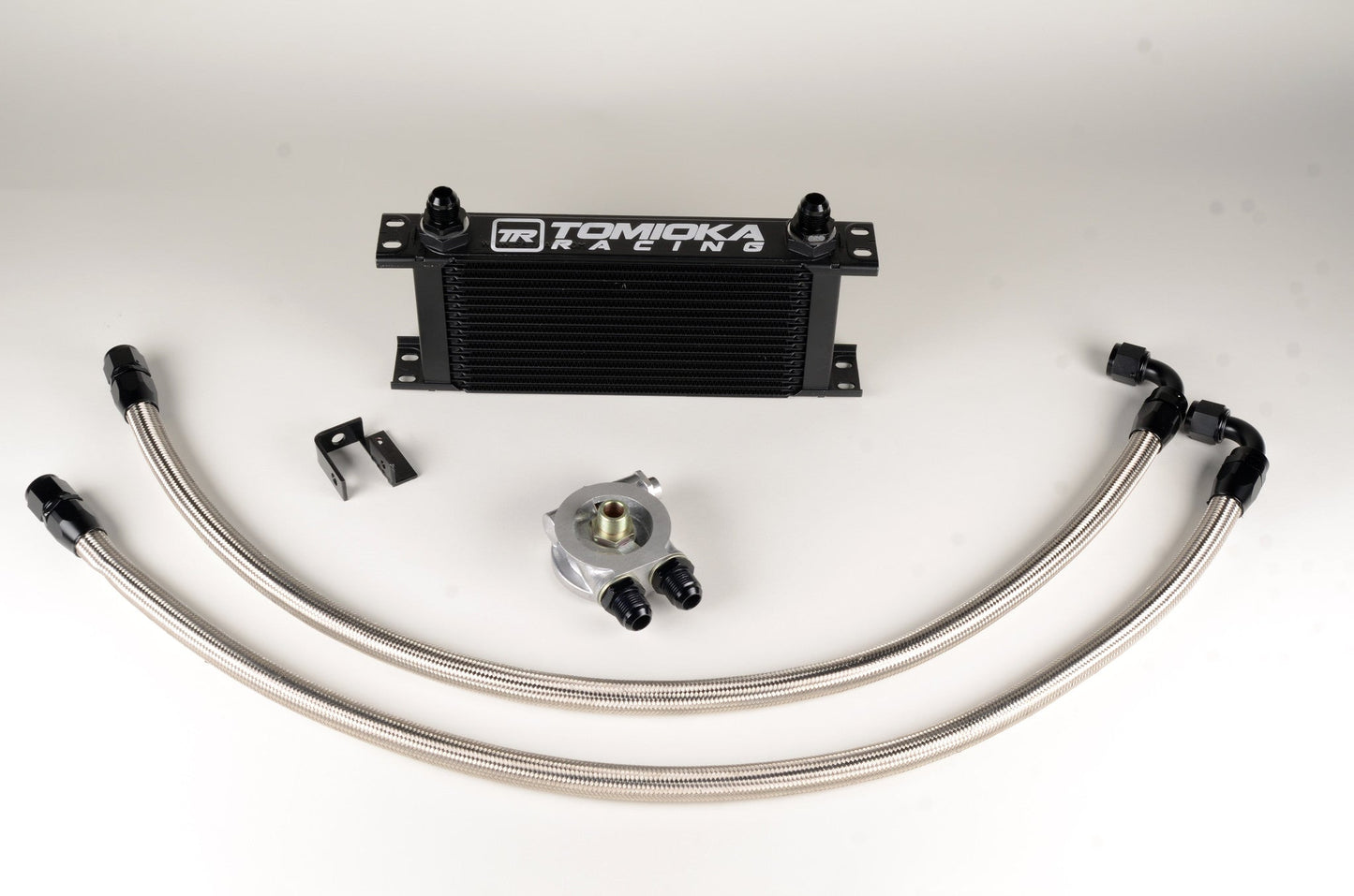 TR Oil Cooler Kit for EJ20/EJ25 with Thermostat 2008+ Sti GRB - awdtuningtx