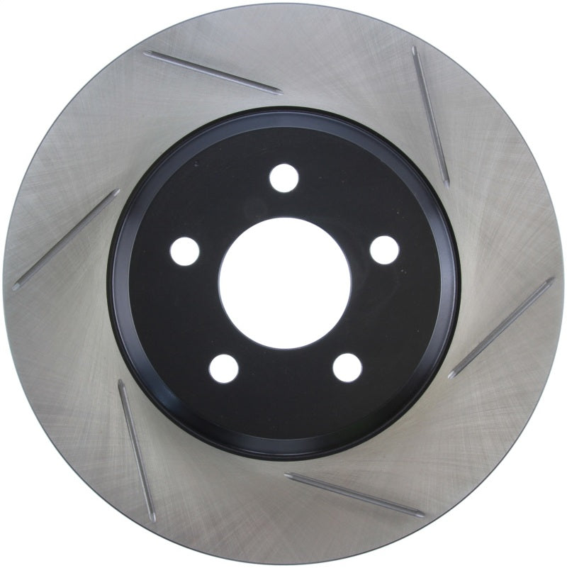 StopTech Power Slot 05-10 Mustang GT V8-4.6L Front Left Slotted Rotor - awdtuningtx